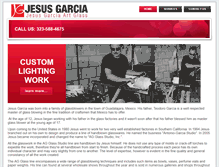 Tablet Screenshot of jesusgarciaartglass.com